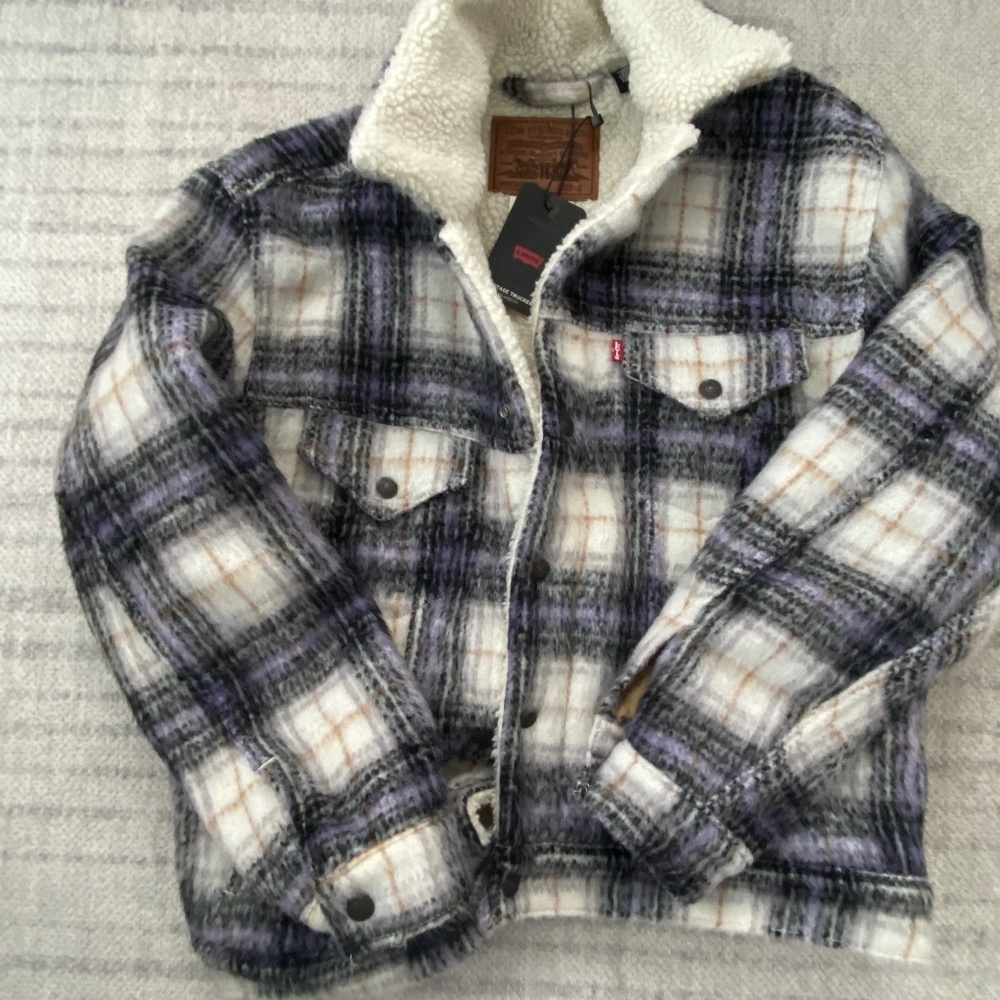 Levi's Brand New Trucker Relaxed Fit Sherpa Jacket